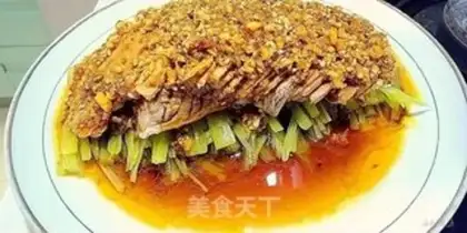 Make Garlic white meat step 5