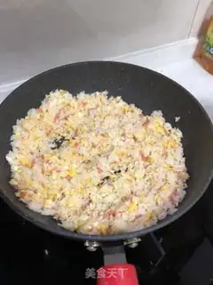 Make Gold egg fried rice step 6