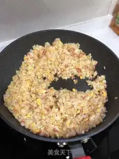 Make Gold egg fried rice step 7