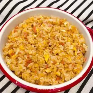 Make Gold egg fried rice step 8