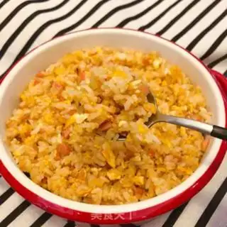 Make Gold egg fried rice step 9