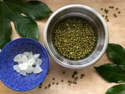 Make Iced green bean soup step 0