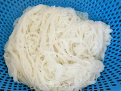 Make Cold noodles step 1