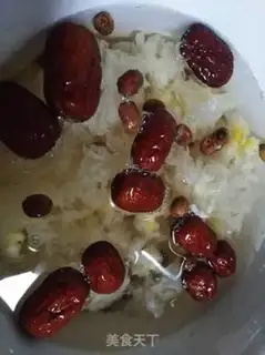 Make Golden Pond, silver-eared omelet soup step 2