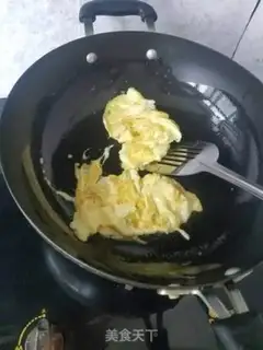 Make Smelt fried eggs step 3