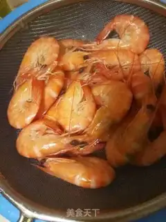 Make White burning shrimp step 2