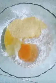 Make Sweet and soft-haired noodles step 1