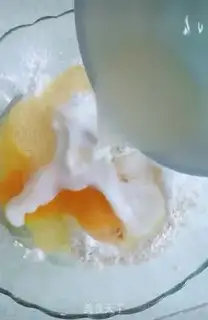 Make Sweet and soft-haired noodles step 3