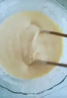 Make Sweet and soft-haired noodles step 4
