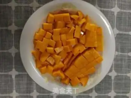Make A simple mango souffle step 0