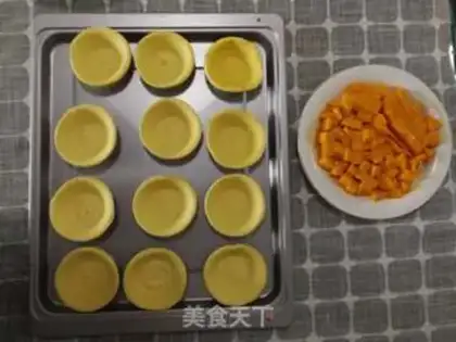 Make A simple mango souffle step 1