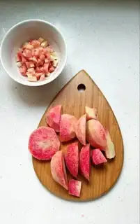 Make Peach popsicle step 0
