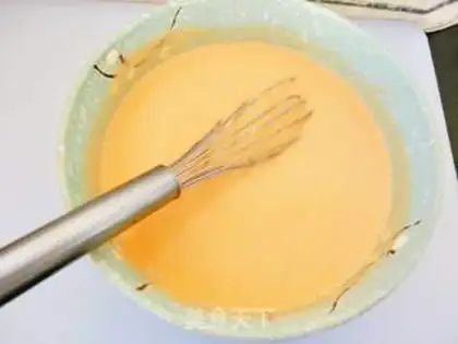 Make Carrot eggcake step 4