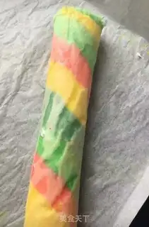 Make Rainbow Cake Roll step 17