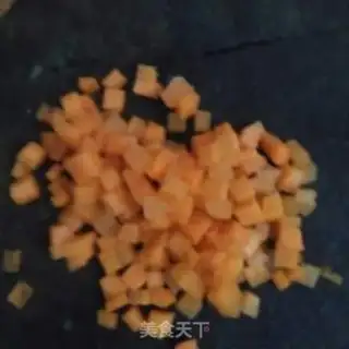 Make Carrot shrimp congee step 3