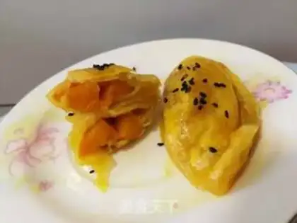 Make A simple mango souffle step 6