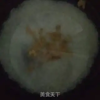 Make Carrot shrimp congee step 5