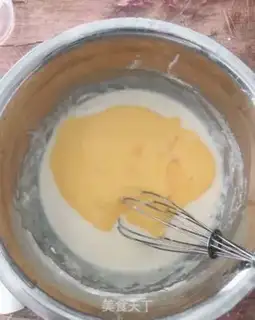Make Blueberry sauce cake step 3
