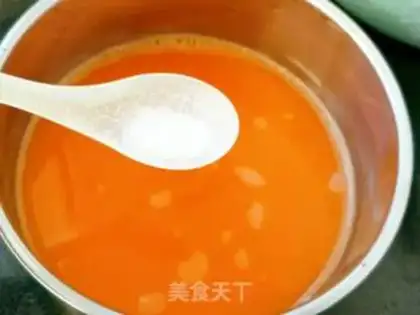 Make Carrot juice eggs step 4