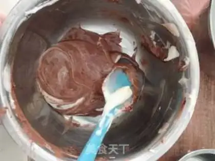 Make Blueberry sauce cake step 9