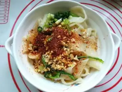 Make Oily pants and noodles step 13