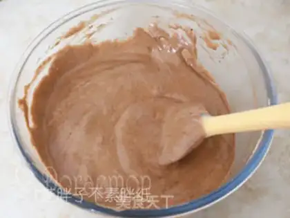 Make Chocolate sweet sponge cake step 6