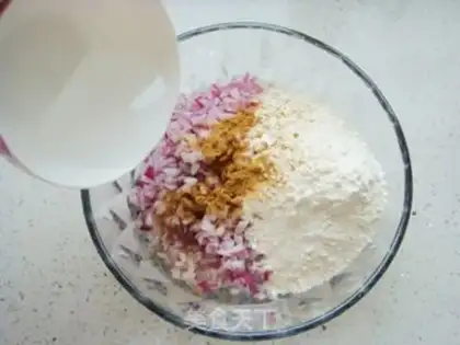 Make Onion pancakes step 4