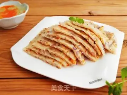 Make Onion pancakes step 7