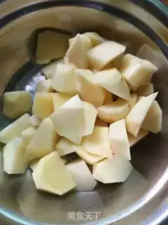 Make Potato burn ribs step 2