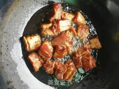 Make Potato burn ribs step 3