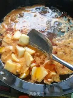Make Potato burn ribs step 6