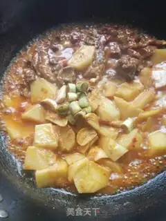 Make Potato burn ribs step 10