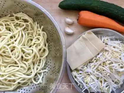 Make Summer routine: cold noodles step 0