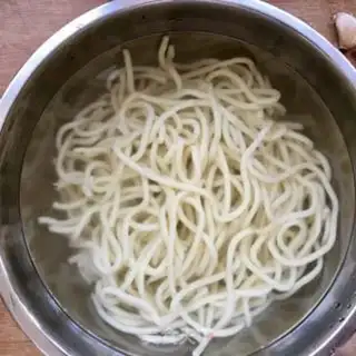 Make Summer routine: cold noodles step 3