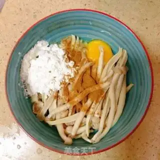 Make Fried sea mushrooms step 3