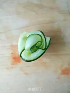 Make Flower beam salad step 3