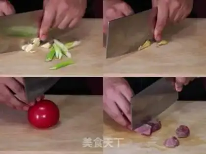 Make Tomato oxen step 1