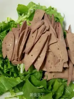 Make A chrysanthemum with liver step 1