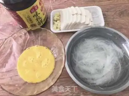 Make Tofu egg soup for fans step 0