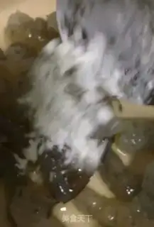 Make Shrimp tofu step 1