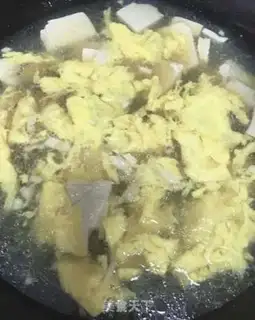 Make Tofu egg soup for fans step 3