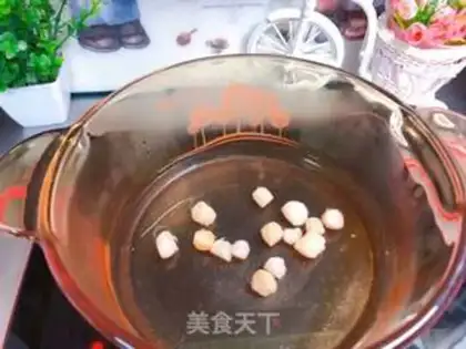 Make Dry-beak rice plum soup step 1