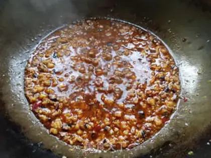 Make Frozen meat sauce step 7