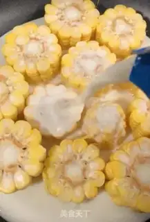 Make Milky corn step 2