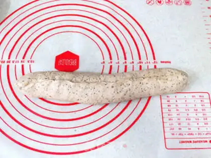 Make Count almond cheese roll step 12