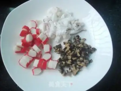 Make Fresh squid tofu step 3