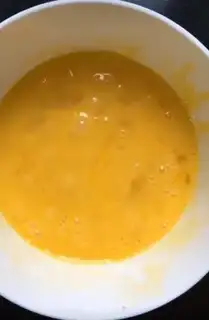 Make Crab stick egg rolls step 1