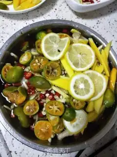Make Lemon blue mango pepper claws step 4
