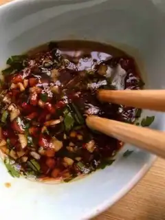 Make Steamed rice carrots step 13
