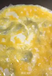 Make Crab stick egg rolls step 6